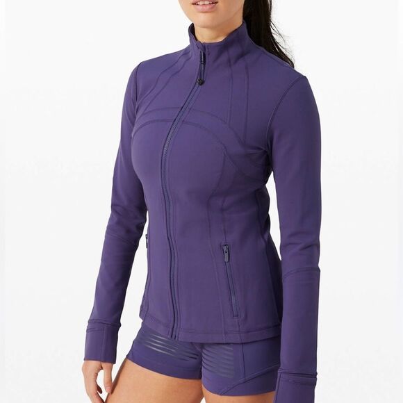 Lululemon Define Luon Purple Zip-Up Jacket size 4 - Picture 1 of 12